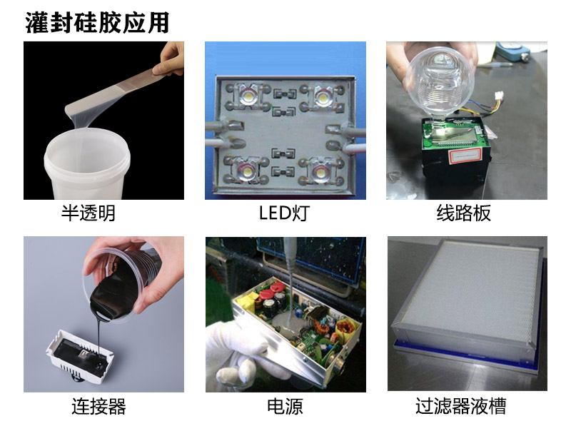 灌封硅膠用途